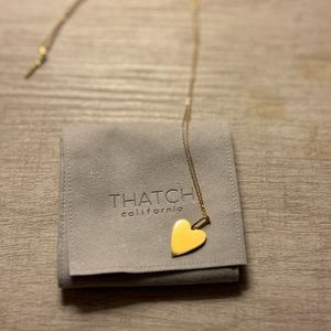 COPY - Thatch heart necklace